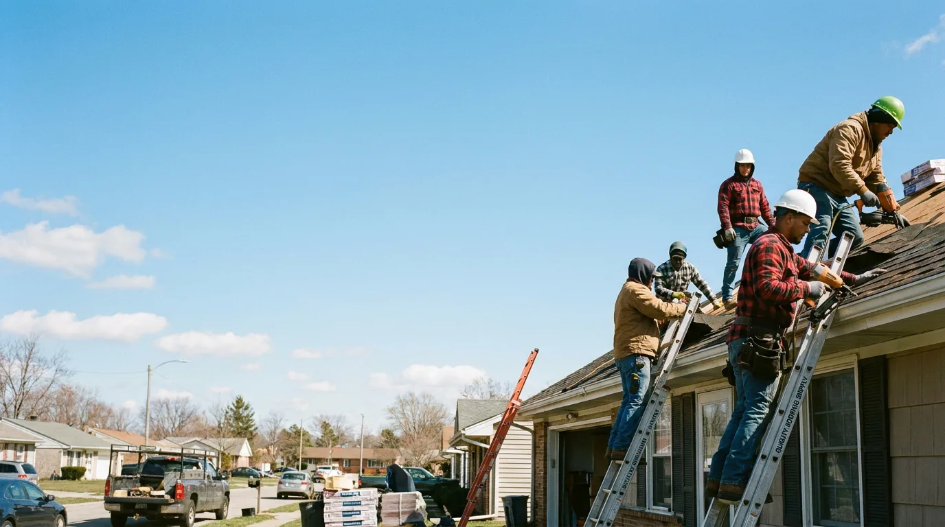 Roofing in Redkey, IN near me